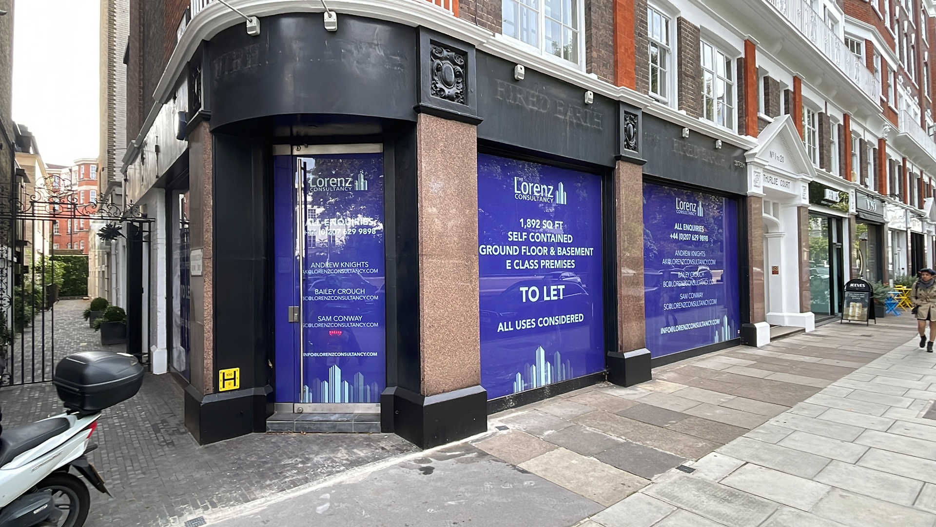 Prime 2,000 sq ft Chelsea Showroom LET - Lorenz Consultancy